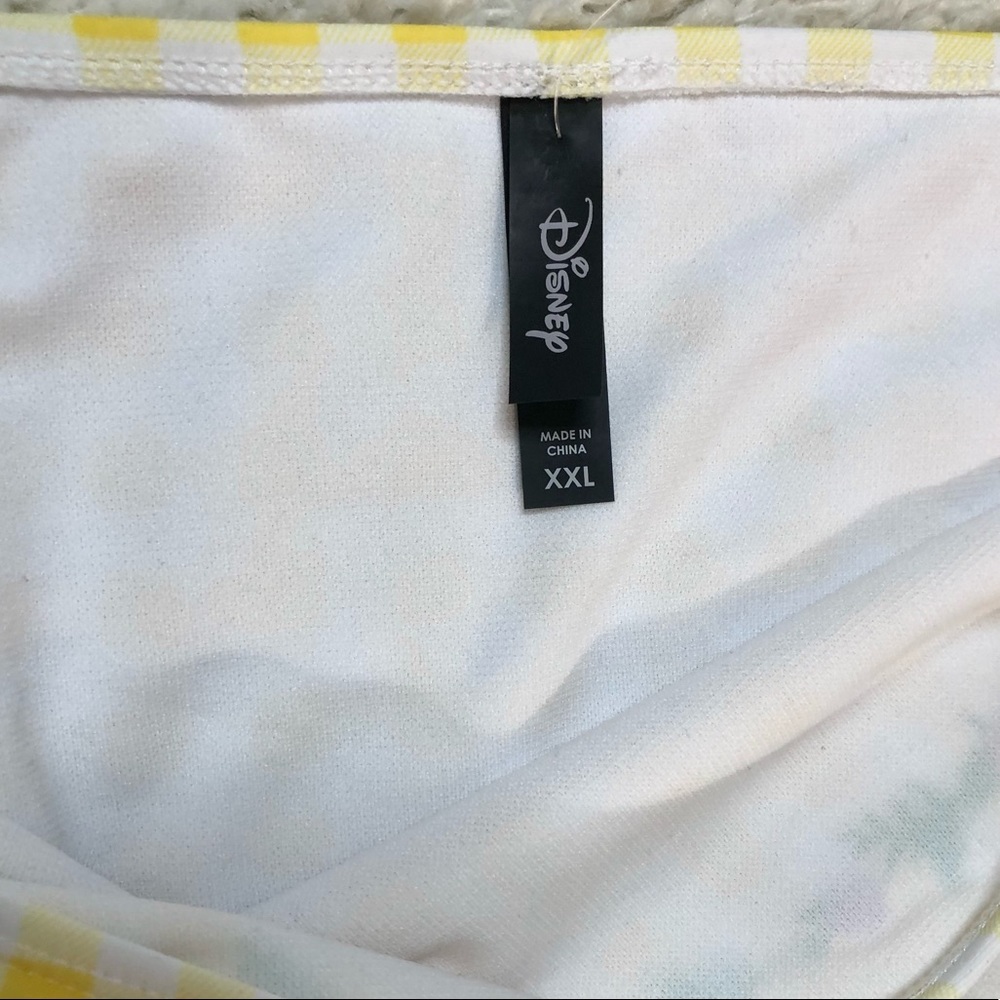 DISNEY Belle Yellow Gingham Swim Bottoms - Picture 4 of 7